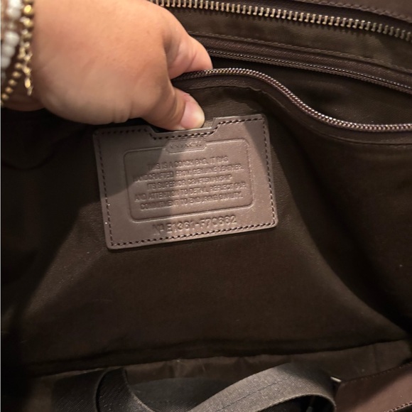 COACH Lexington Embassy Brief - Unisex,  leather laptop bag 👜 - Picture 5 of 11